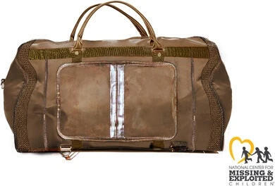 The brown nylon duffel bag that 1988 Millen Jane Doe was found inside.